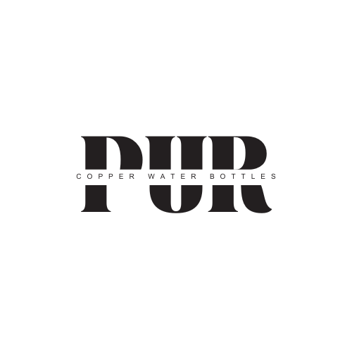 pur copper water bottles logo